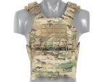 Vesta QRF Plate Carrier Laser-Cut Buckle Up 8FIELDS Multicamo