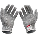 Cumpara ieftin Set 2 manusi rezistente la taieturi, Flyme, M, Gri