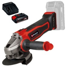 Einhell TE-AG 18/115-2 Li PXC + Starter Kit - Polizor unghiular 115 mm + Set 1 acumulator si incarcator Li-Ion 18 V 2.5 Ah foto