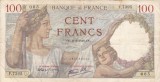 FRANTA 100 francs 8-2-1940 VF!!!