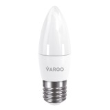 Bec Led C37, 7W, E27, 4000 K lumina neutra, 665 Lm V-110525 VARGO Innovative ReliableTools