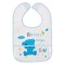 Baveta Plastic Scai, Model Ursule?, Culoare Transparenta ?i Albastru, Marime 23x35cm