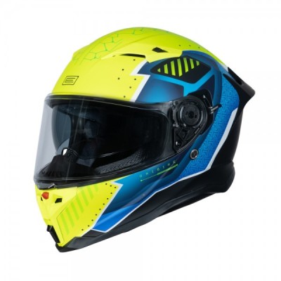 Casca moto integrala cu ochelari, Origine Force Bunker, marime XL, culaore galbe... Cod Produs: MX_NEW 2030280294001XL foto