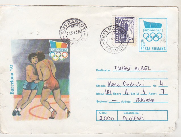 bnk ip Barcelona `92 - Lupte - circulat 1993
