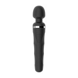 Cumpara ieftin Aparat de masaj LOVENSE Domi 2 Wand Vibrator, control prin aplicație, funcții de vibrație nelimitate, sincronizare cu muzică, negru
