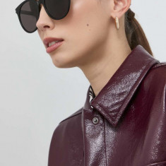 Saint Laurent ochelari de soare SL556 femei, culoarea negru