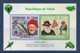 CHAD 2014 PERSONALITATI COUSTEAU DARWIN PESTI FLUTURI