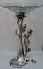 Centru de masa Art Nouveau argintat, cca. 1906, H 37cm - Antichitate