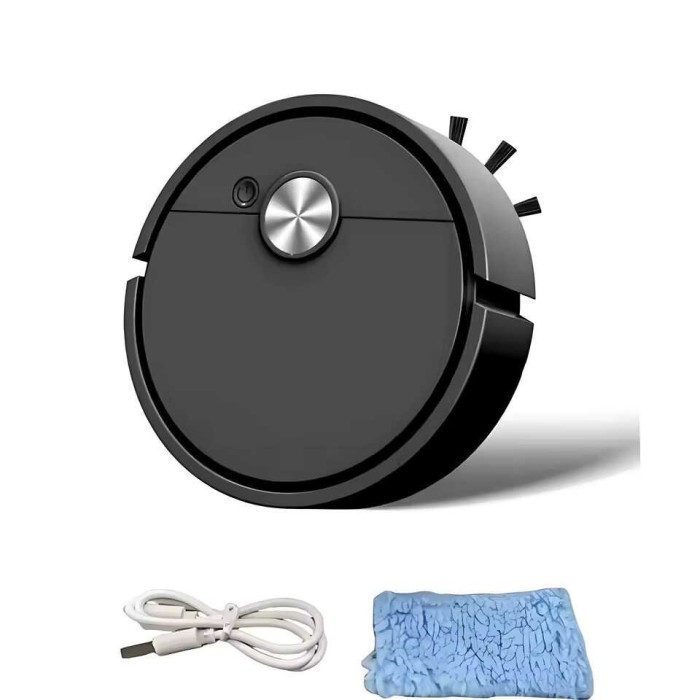 Robot aspirator inteligent cu arie curatare 100mp Navigare eficienta si autonoma Curatare automata, silentios