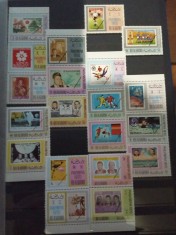 RAS AL KHAIMA, PHILYMPIA 1970 - SERIE COMPLETĂ MNH