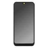 Ecran compatibil cu samsung galaxy a01, touchscreen si rama, black