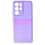 Husa Silicon Samsung Galaxy S21 Ultra Light Purple - Calitate Superioara