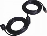 Cablu prelungitor activ USB 2.0 T-M 15m, KU2REP15, Oem