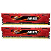 Kit memorie RAM G.Skill Ares, 16 GB, 2133 Mhz, DDR3, CL 11, Rosu