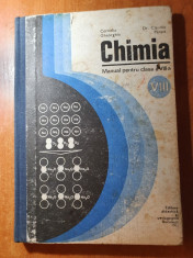 manual chimie pentru clasa a 8-a din anul 1975 foto