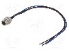 Conector M8, 3 pini, clasa etanseitate IP67, TE Connectivity - T4071017031-001