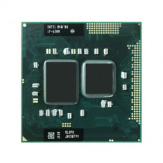 Procesor laptop Intel I7-620M 2.66GHz up to 3.33GHz, 4MB, PGA988, SLBTQ, sh foto