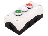 Casetă de comandă RMQ-Titan 3 butoane IP67 plastic