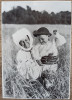 Femeie si copil in port popular, anii &#039;30// reproducere de epoca, Romania 1900 - 1950, Portrete