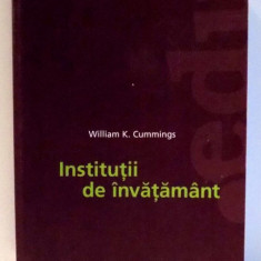 INSTITUTII DE INVATAMANT de WILLIAM K. CUMMINGS , 2003