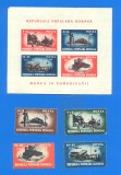 ROMANIA 1948. LP 245. LP 246. Munca in comunicatii. Serie si colita nedantelata., Nestampilat