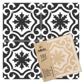 Șablon de plastic reutilizabil pentru țiglă // BADAJOZ - 15x15cm