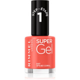 Cumpara ieftin Rimmel Super Gel gel de unghii fara utilizarea UV sau lampa LED culoare 047 Spiced Coral 12 ml