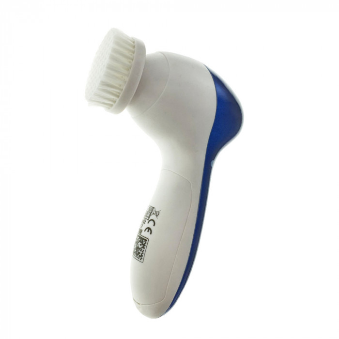 Aparat Esperanza Joy EBM001 , 5 in 1 , pentru masaj , exfoliere si curatare a tenului, albastru cu alb