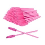Perie pentru gene - roz, 50buc
