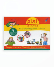 PIXI STIE-TOT. Minienciclopedie la cutie 2: Corpul omenesc. Sanatate si bune maniere foto