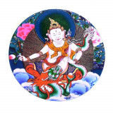 Abtibild feng shui zeul bogatiei dzambhala jhambala - 6cm, Stonemania Bijou