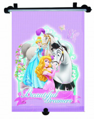 Jaluzea auto pentru geamurile laterale Disney Princess, 50x41 cm , 1 buc. foto