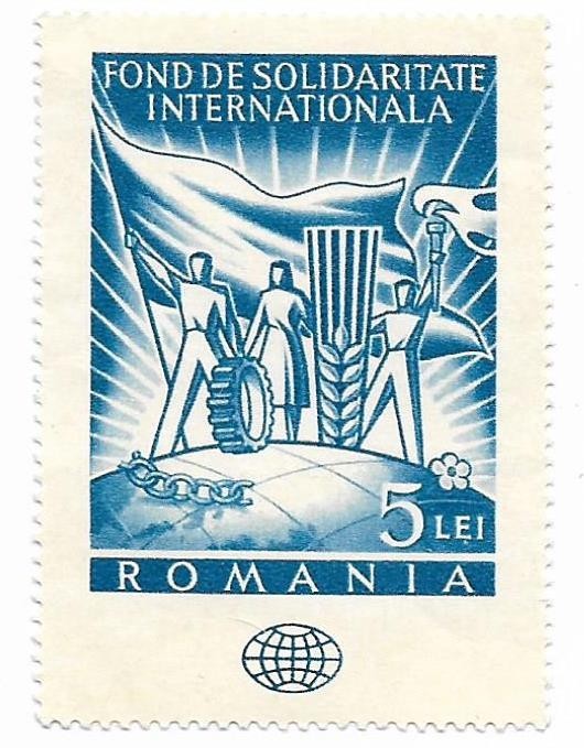 Romania - Fond de solidaritate internationala, 1966, timbru neobliterat