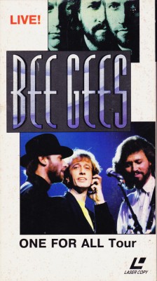 Caseta video: Bee Gees - One For All Tour - Live ( originala ) foto