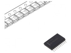 Circuit Digital Flip-Flop D 8 Canale SMD SO20 3 Stări