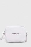 Tommy Jeans poșetă culoarea alb AW0AW15029