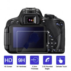Ecran de protectie, ecran din sticlă temperată pt. Canon EOS 2000D, 6D Mark II
