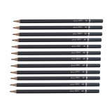 Cumpara ieftin Set 12 Creioane DACO, Negre, din Lemn Hexagonal, Mina 4B, Creion 4B, Creioane 4B, Creion Daco 4B, Set Creioane 4B, Creion Negru Daco, Creion Negru Dac