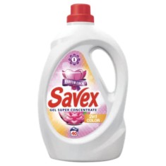 Detergent de Rufe Lichid SAVEX 2 in 1 Parfum Lock Color, 2.2L, 40 Spalari, Detergent Lichid pentru Rufe, Detergent Automat pentru Haine, Detergenti Li foto