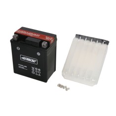 Acumulator AGM/Incarcare uscata cu acid/Pornire (vinzari limitate catre consumatori) 4 RIDE 12V 6Ah 90A R+ Fara intretinere electrolit inclus 114x71x1