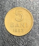 Moneda 5 bani 1953 RPR