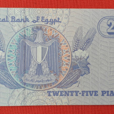 25 Piastres - Egipt - Bancnota veche - in stare foarte buna