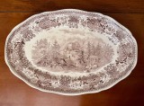PLATOU DIN PORTELAN VILLEROY &amp; BOCH- BURGENLAND L34CM