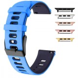 Cumpara ieftin Curea din silicon compatibila cu Apple Watch 9|8|7|6|5|4|3|2|1 Series, 49mm|45mm|44mm|42mm, Cyan Blue