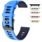 Curea din silicon compatibila cu Apple Watch 9|8|7|6|5|4|3|2|1 Series, 49mm|45mm|44mm|42mm, Cyan Blue