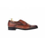 Cumpara ieftin Pantofi barbati office, eleganti din piele naturala maro, Nevalis - 850M