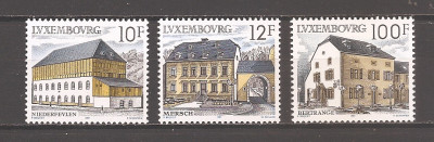 Luxemburg 1987 - Arhitectura rurală ,MNH foto