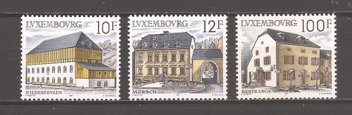 Luxemburg 1987 - Arhitectura rurală ,MNH