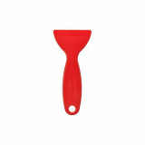 Racleta din plastic colant ,folie rosie