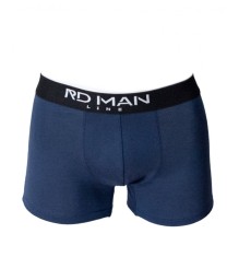 Boxeri Bărbați din Bumbac Elastic - 3XL - Bleumarin